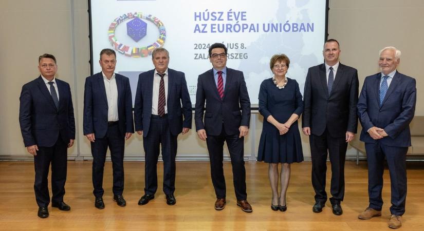 Számvető konferencia Zalaegerszegen Magyarország és az Európai Unió közös 20 évéről
