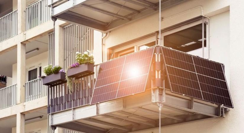 Szárítókötél helyett napelem – Berlin úttörő a teraszok hasznosításában
