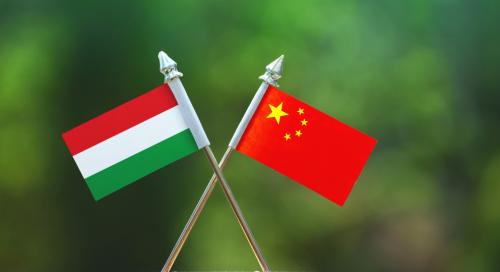 Fotókon a kínai elnök Budapestre érkezése