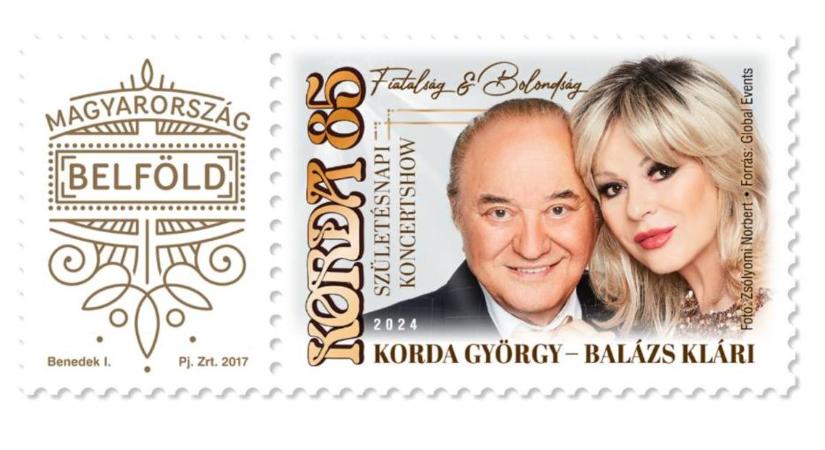 A Magyar Posta is megünnepli Korda György 85. születésnapját