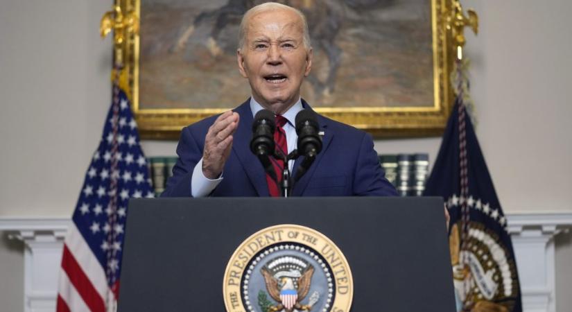 Joe Biden először figyelmeztette Izraelt