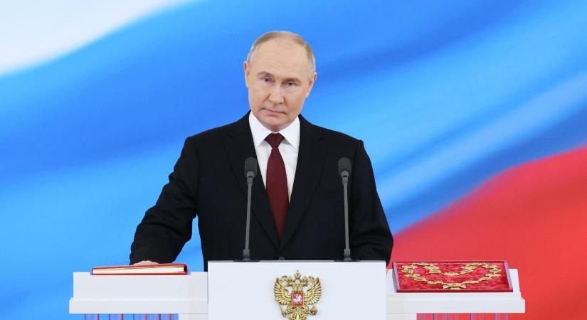 A győzelem napi ünnepen keményen bírálta a nyugati elitet Putyin