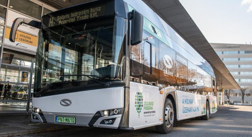 Hidrogénüzemű buszokra is pályáztak a magyar városok