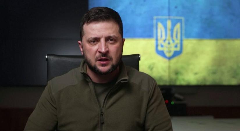 Az ukrán elnök az Oroszország elleni védekezést a nácik elleni második világháborús harchoz hasonlította