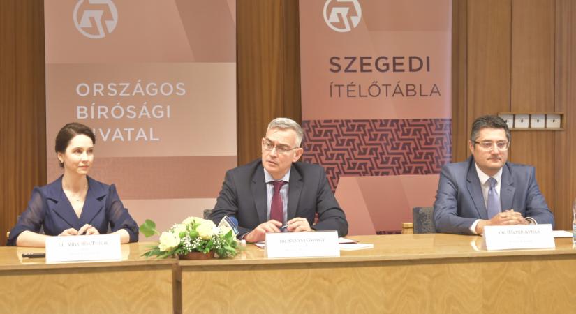 Az országos átlagnál is több ügy érkezett a Szegedi Törvényszékre 2023-ban