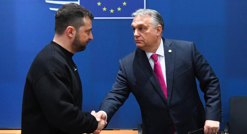 Orbán Viktor Zelenszkijjel tárgyalt