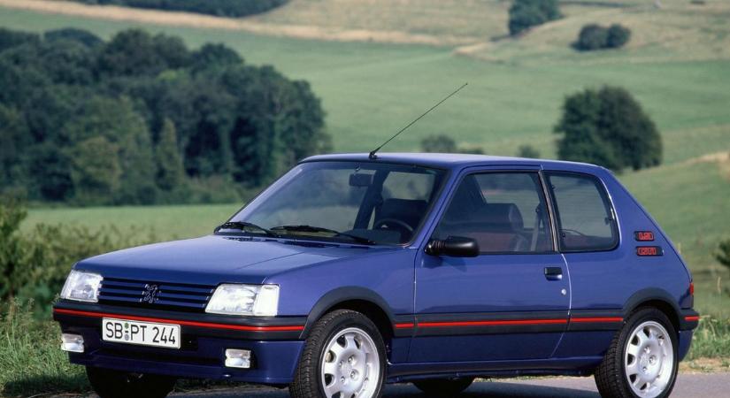 Negyven éve kezdték árulni a Peugeot 205-öst: öt dolog, amit tudni kell róla