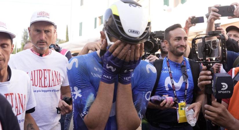 Örömében zokogott a Giro d’Italia szakaszgyőztese