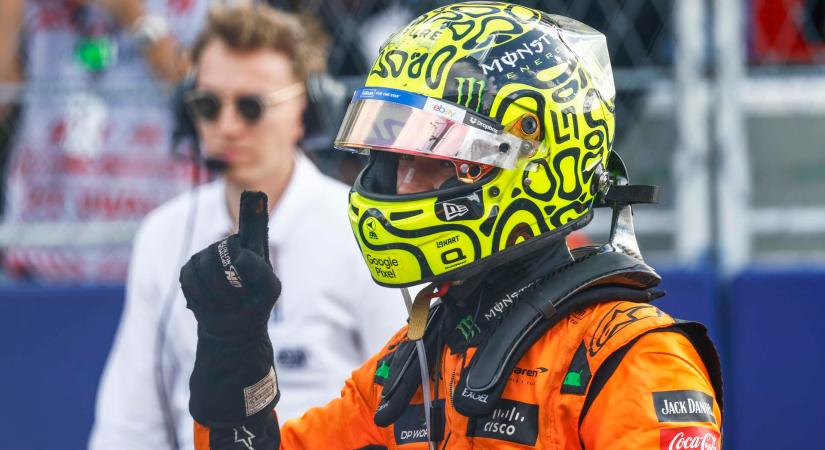 Norris szerint jövőre bajnok lehet a McLaren, várja a Verstappen elleni csatákat