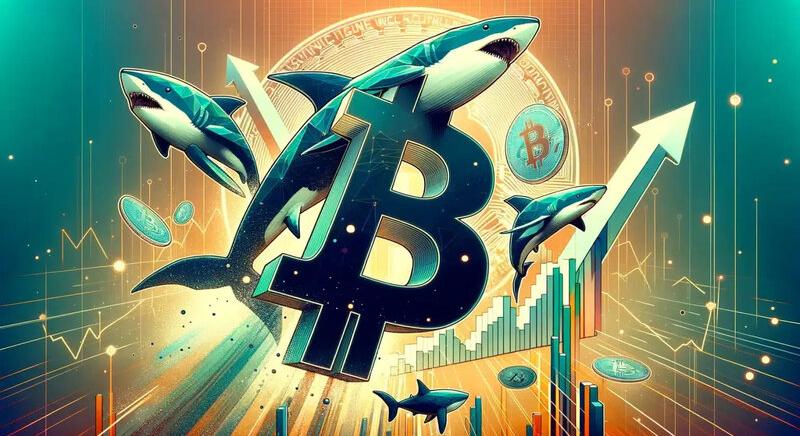 Elképesztő méreteket öltött a Bitcoin cápák felvásárlása