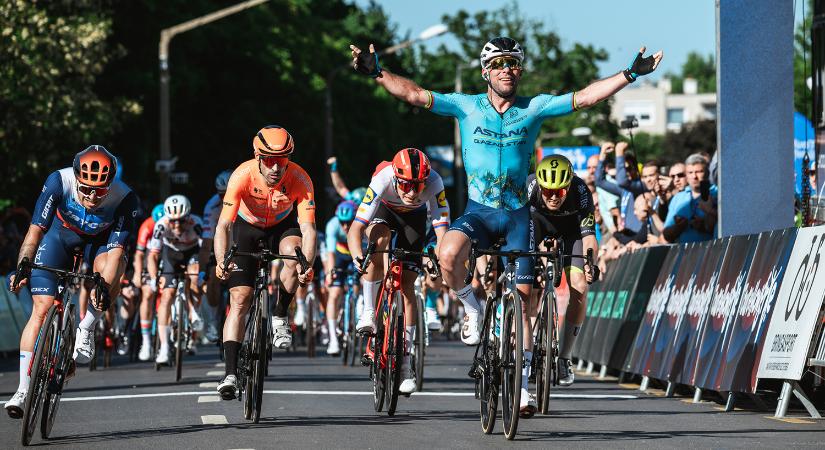 Mark Cavendish nyerte a Tour de Hongrie kazincbarcikai sprintbefutóját