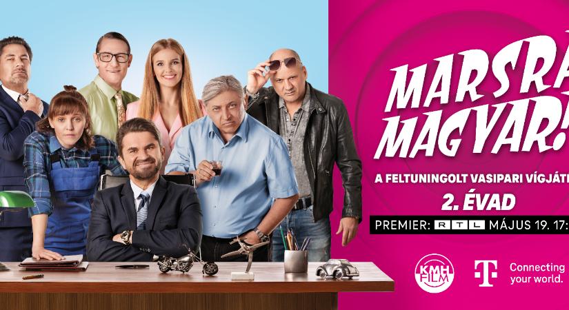 Marsra magyar! – jön a Magyar Telekom saját gyártású sorozatának második évada