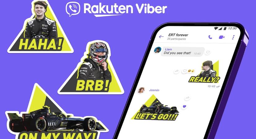 A Rakuten Viber visszatér a Formula E-be az ERT Formula E Team partnerségével