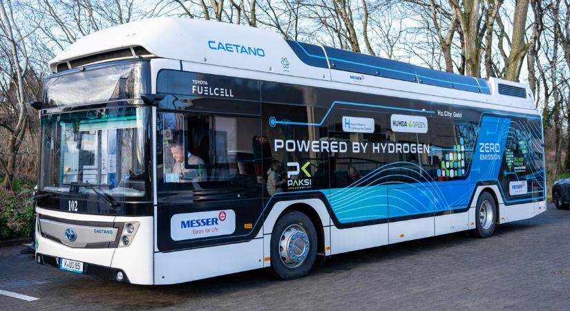 Hidrogén-üzemanyagcellás autóbuszokra pályázik Veszprém