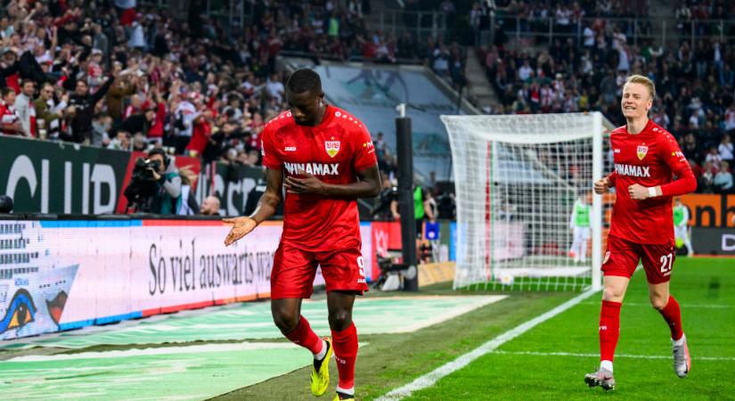 Bundesliga: Guirassy góljával idegenben nyert a Stuttgart és beelőzte a Bayern Münchent – videóval