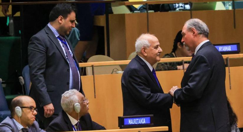 Új jogokat kapnak a palesztinok az ENSZ-ben