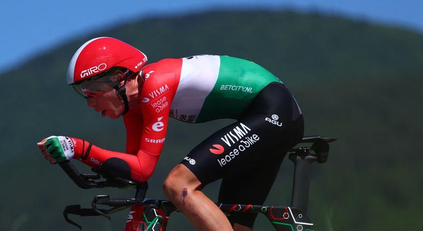 Pogacar nyerte a Giro d’Italia időfutamát, Valter Attila 102. lett