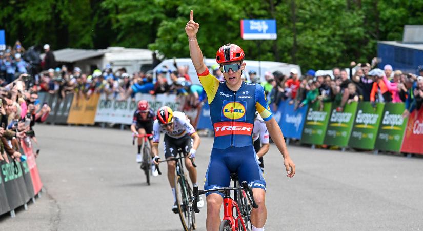 A belga Thibau Nys nyerte a Tour de Hongrie kékestetői befutóját