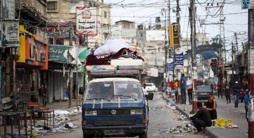 Menekül a lakosság Rafah városából – heves harcok várhatók