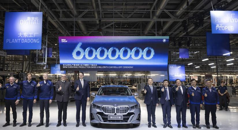 A BMW Brilliance Automotive elkészítette a hatmilliomodik autót
