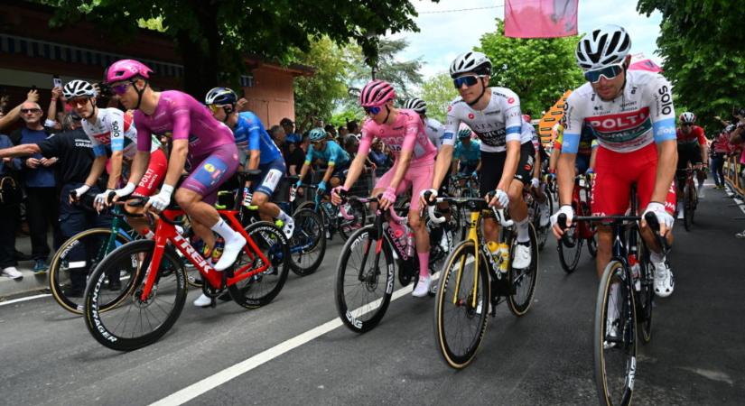 Giro d'Italia: Pogacar szakaszgyőzelemmel őrzi első helyét, Valter feljött a 43. helyre