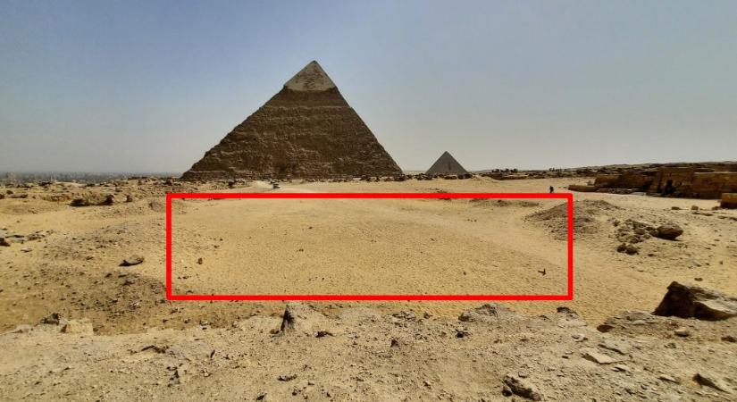 Titokzatos föld alatti építményt találtak a gízai piramisok mellett