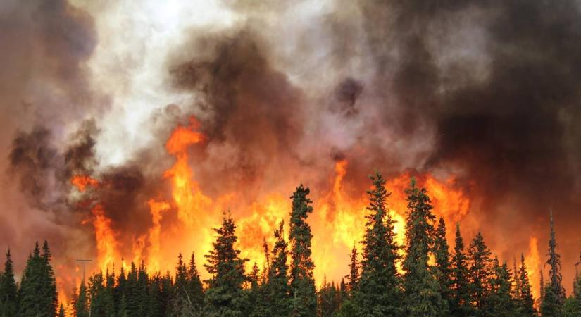 Több ezer embert evakuáltak erdőtüzek miatt Kanada nyugati részén