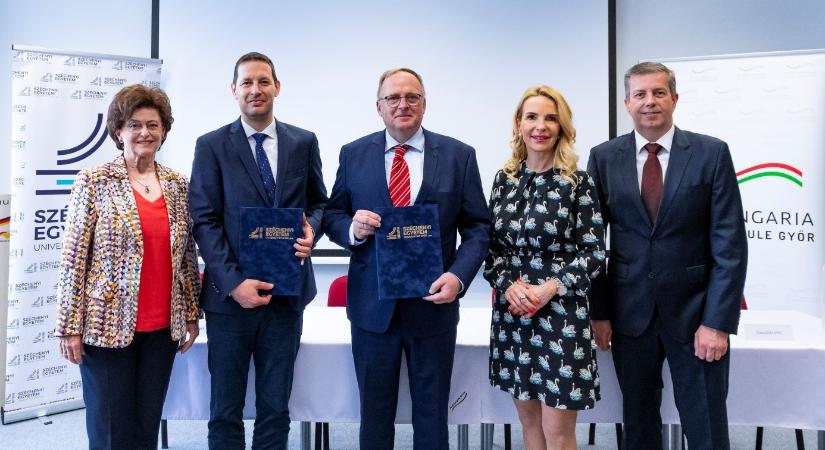 Kreditbeszámítással érkezhetnek az Audi Hungaria Iskolaközpont tanulói a Széchenyi István Egyetemre