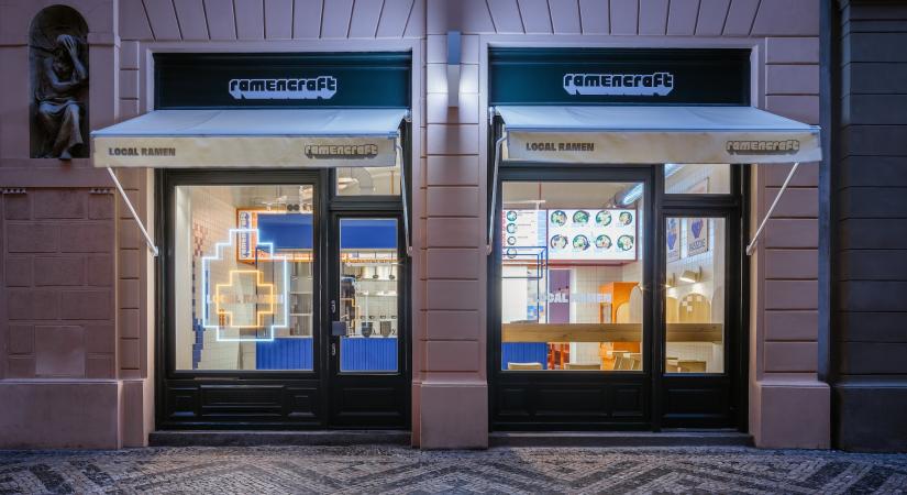 A Minecraft és a ramen egy prágai étteremben talált egymásra