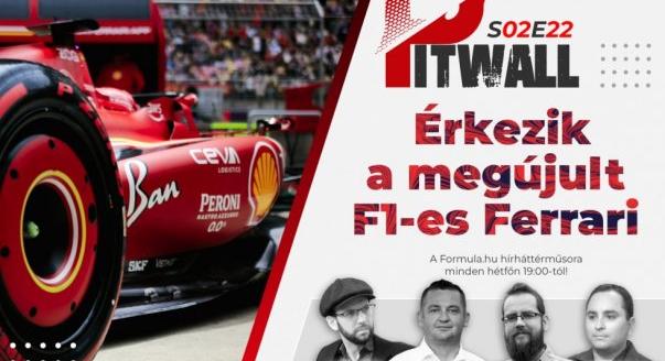 Pitwall: Érkezik a megújult F1-es Ferrari