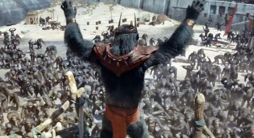 Taroltak a majmok az amerikai mozikban