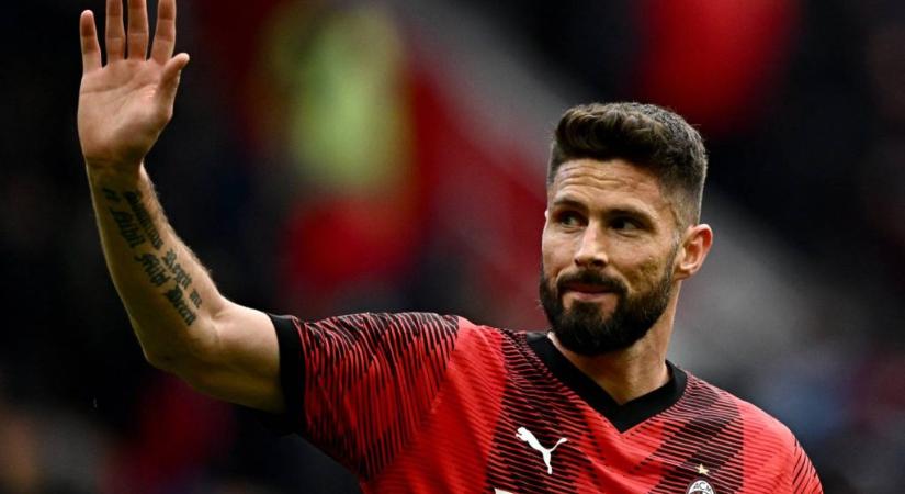 Olivier Giroud megerősítette, távozik az AC Milantól