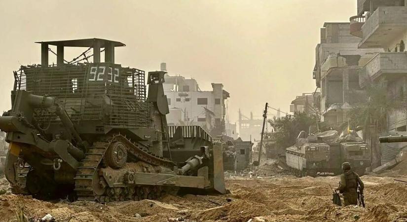 Világelső: Az IDF először vetett be robotbuldózereket Gázában