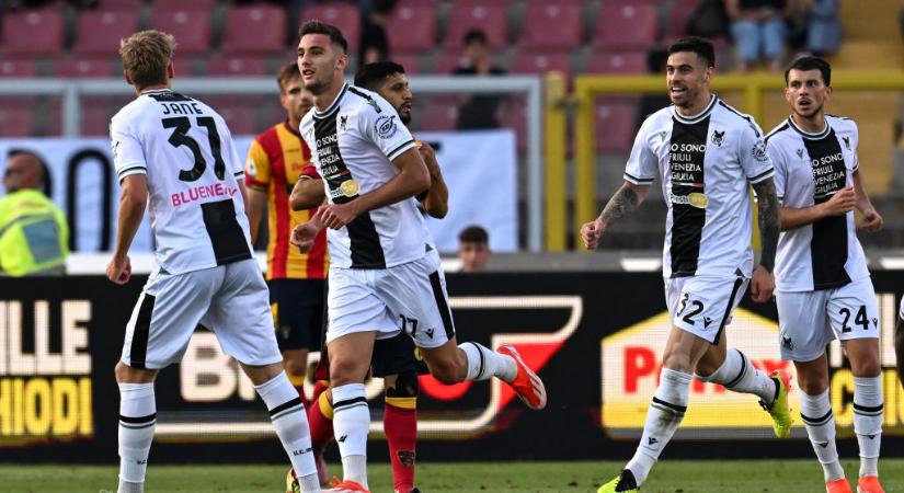Serie A: Lucca és Samardzic góljával kulcsfontosságú győzelmet aratott az Udinese! – videóval