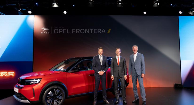 Versenyképes ár és akár hét ülés: leleplezték az új Opel Fronterát