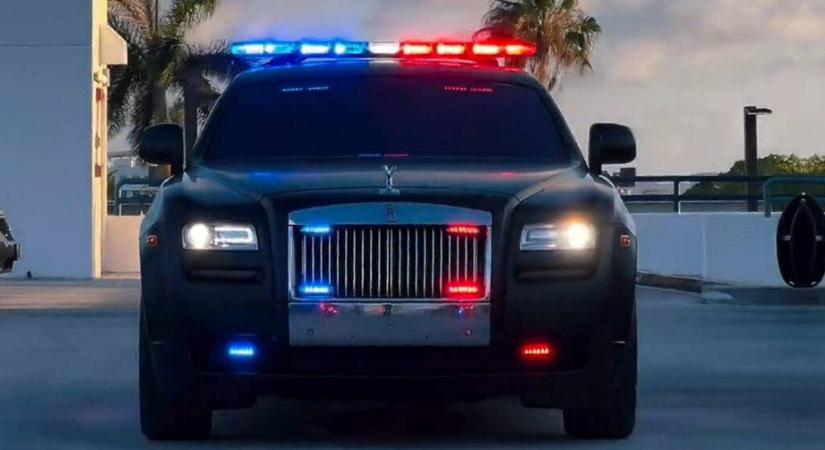 Nem tetszik az embereknek, hogy Miami rendőrségének Rolls-Royce-a van