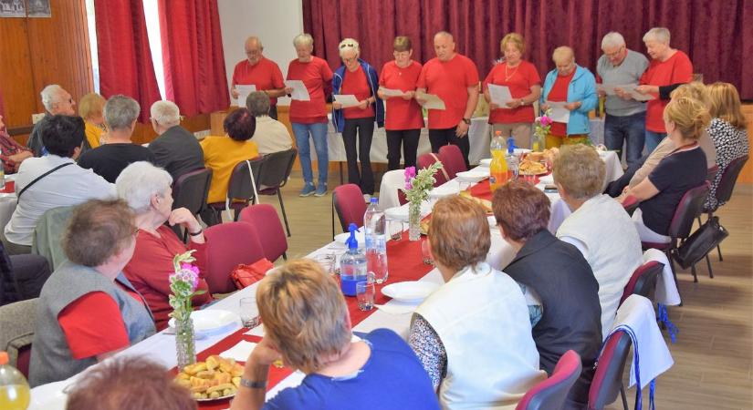 Nyugdíjasklubok tartottak találkozót Csömödérben