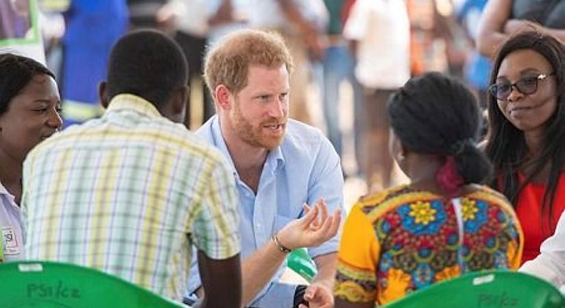Harry herceg és Meghan hercegné Nigériába látogatott
