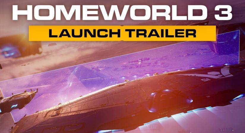 Launch trailer érkezett a Homeworld 3-hoz