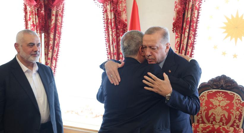 Erdogan: Ezernél is több Hamász-tagot kezelünk török kórházakban