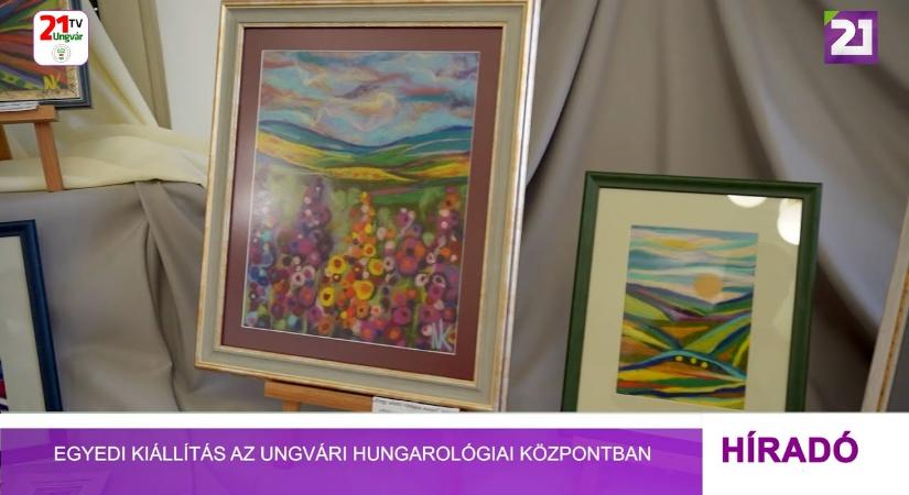 Egyedi kiállítás az Ungvári Hungarológiai Központban (videó)