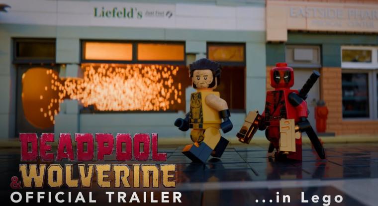 Megjött a Deadpool és Rozsomák LEGO trailere