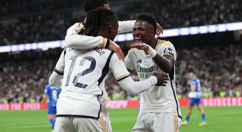 La Liga: Bellingham-gól, Vinícius-dupla és sima Real Madrid győzelem született az Alaves ellen – videóval