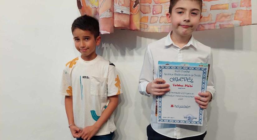 Második lett a vármegyei matekversenyen a Szent István tanulója