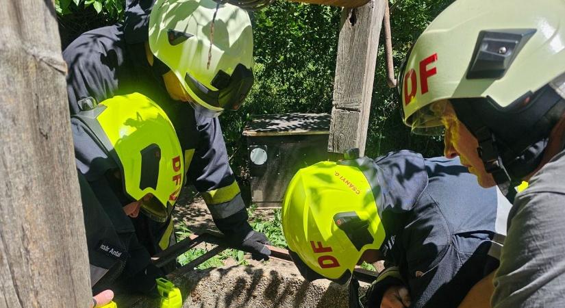 Mélyben rekedt férfit mentettek a dunaföldvári tűzoltók