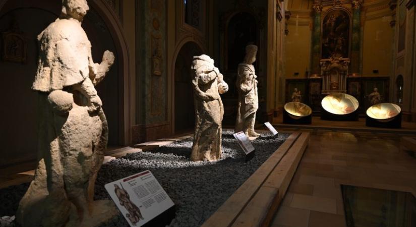 Egy sümegi falfestmény segít rekonstruálni Veszprém sokáig elveszettnek hitt szobrát
