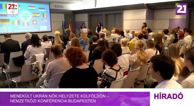 Menekült ukrán nők helyzete külföldön – nemzetközi konferencia Budapesten (videó)
