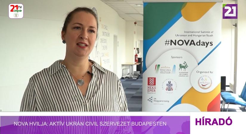 Nova Hvilja: aktív ukrán civil szervezet Budapesten (videó)