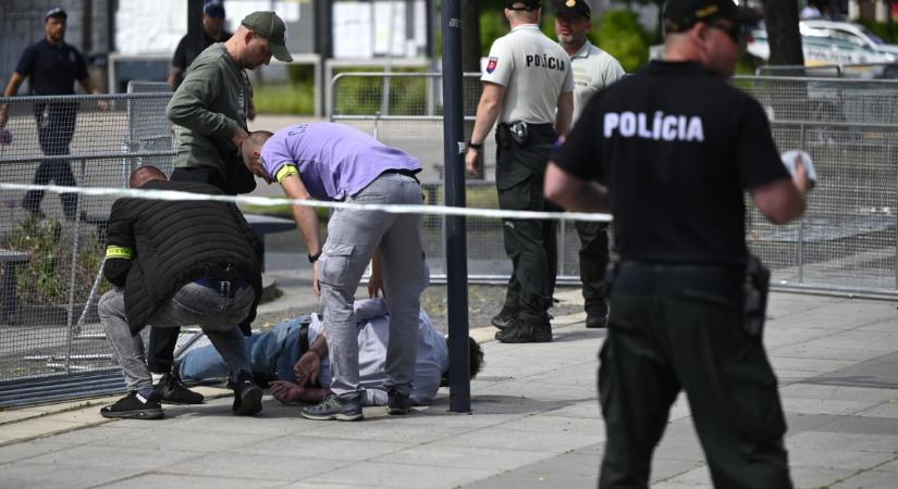 Megrázó képek: ez a férfi Fico támadója - Ötször lőttek rá a szlovák miniszterelnökre