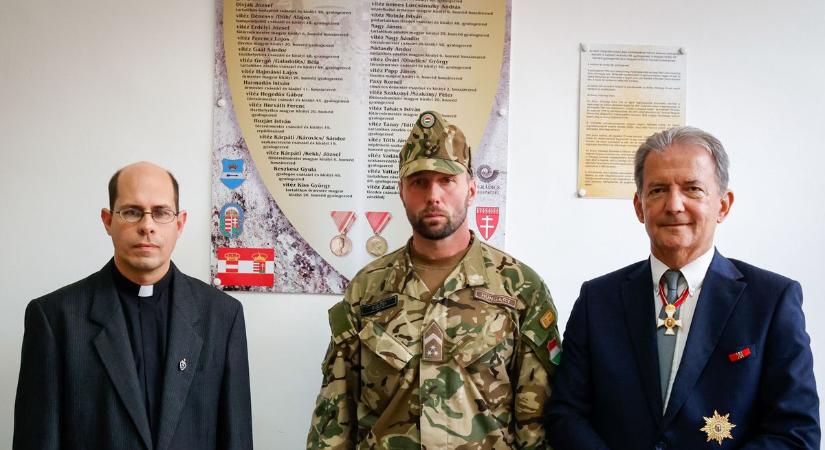 Felavatták a katonahősök emléktábláját Nagykanizsán